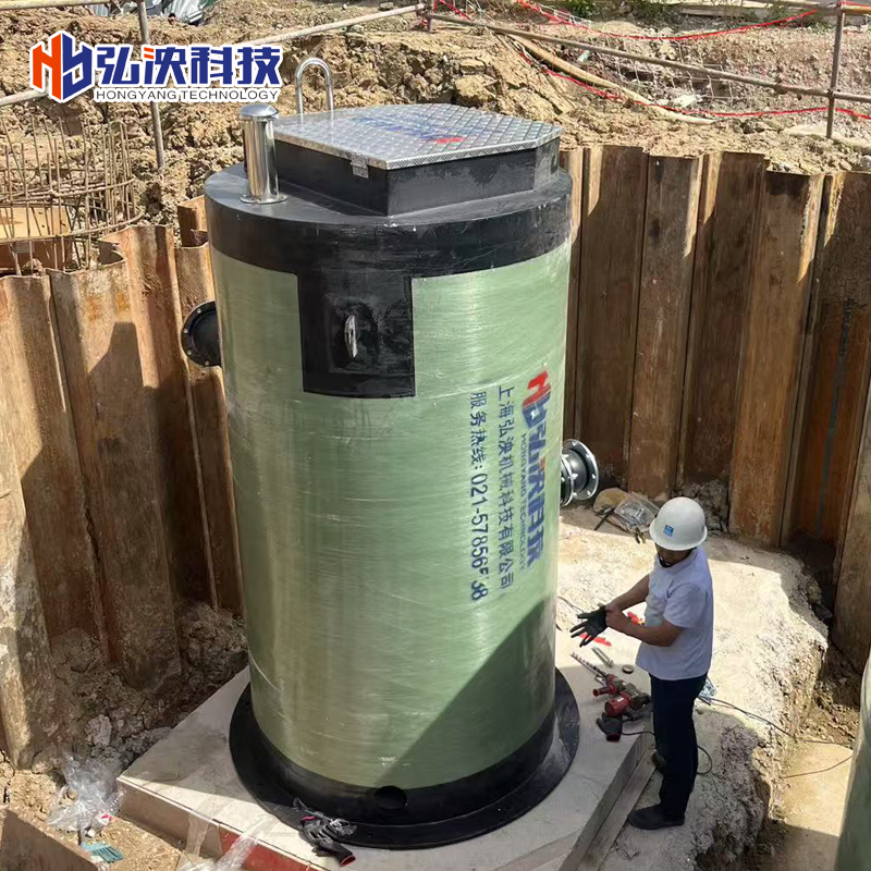 玻璃鋼一體化泵站